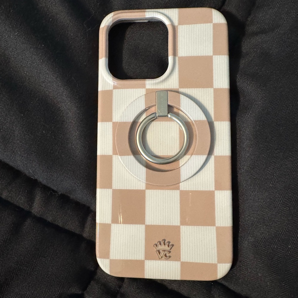Velvet Caviar Nude Vibe Checker Case